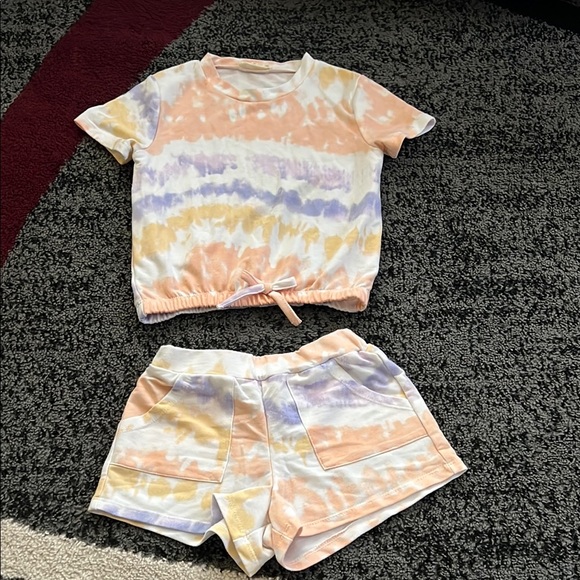 Jessica Simpson Set pigiama corto e top con maniche raglan Hacci, Zephyr - Cavo testurizzato, Medium